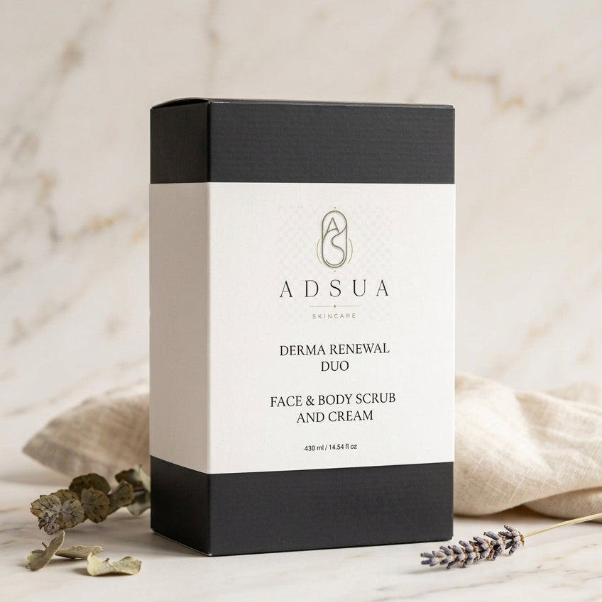 Derma Renewal Duo | Scrub en bodycrème voor een gladdere huid