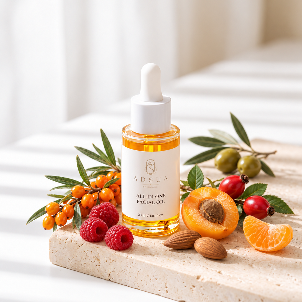 All-In-One Facial Oil | Lichte gezichtsolie voor glans