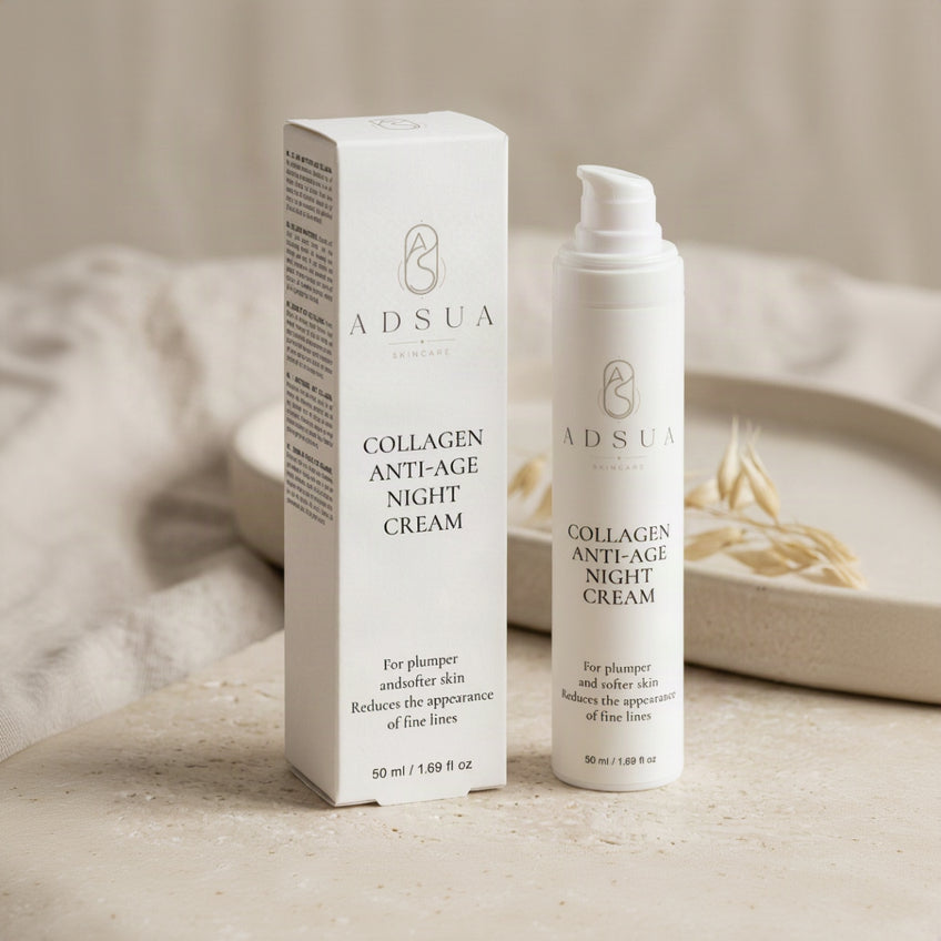 Collagen Anti-Age Night Cream | Voedende nachtcrème voor de rijpere huid