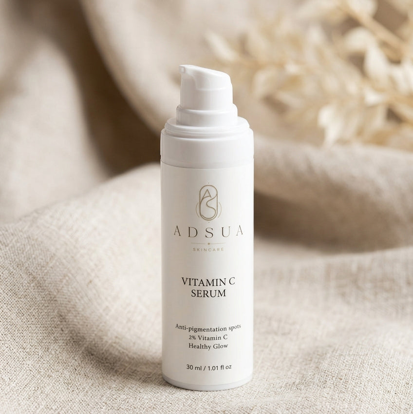 Adsua Vitamin C Serum, witte pompflacon van 30 ml